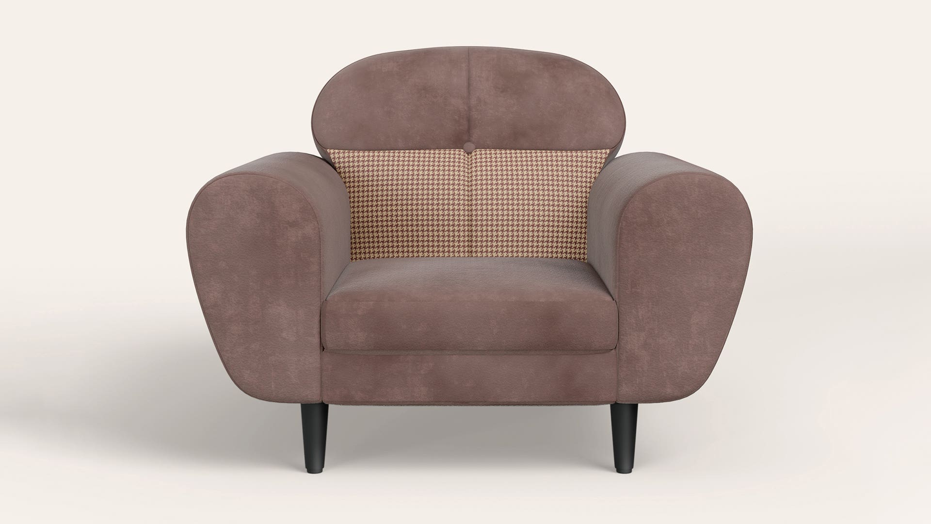 Bobbin VLX 1-Seater Fabric Sofa