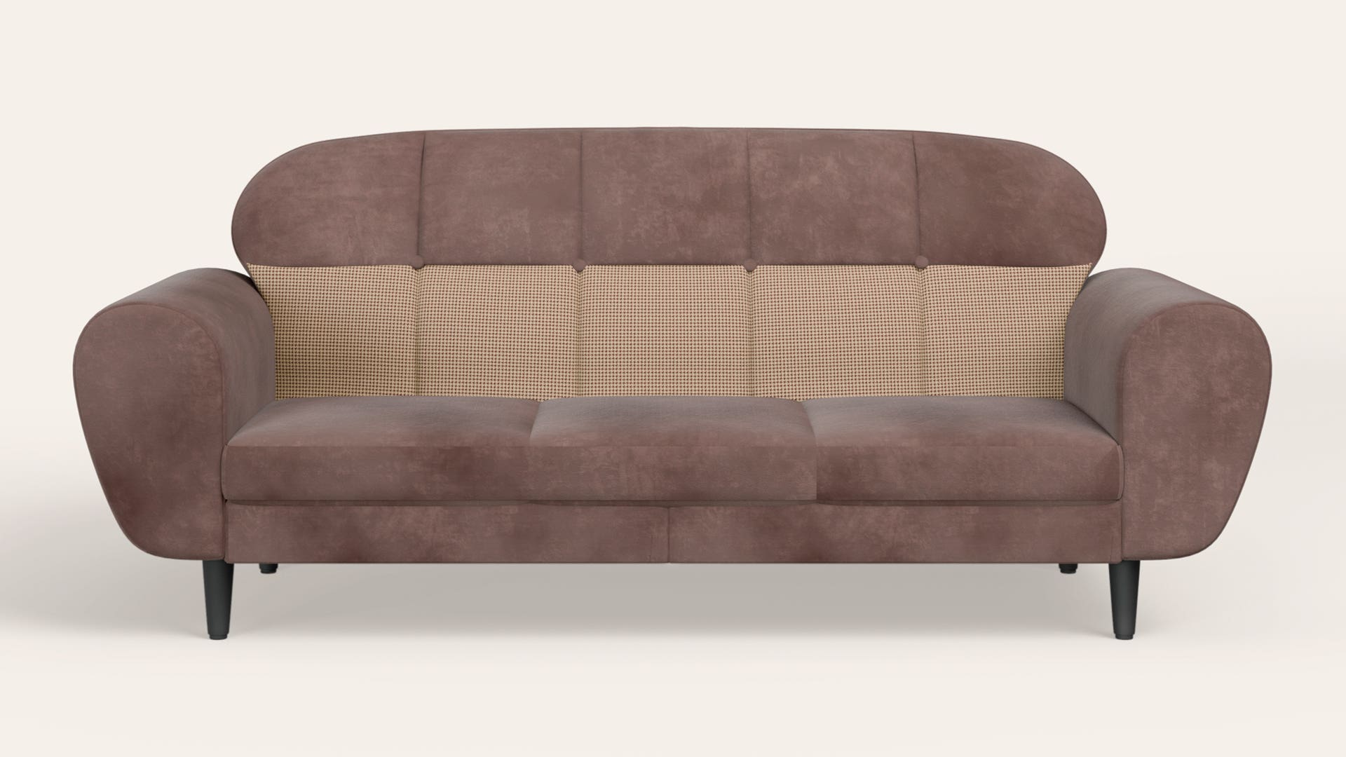 Bobbin VLX 3-Seater Fabric Sofa