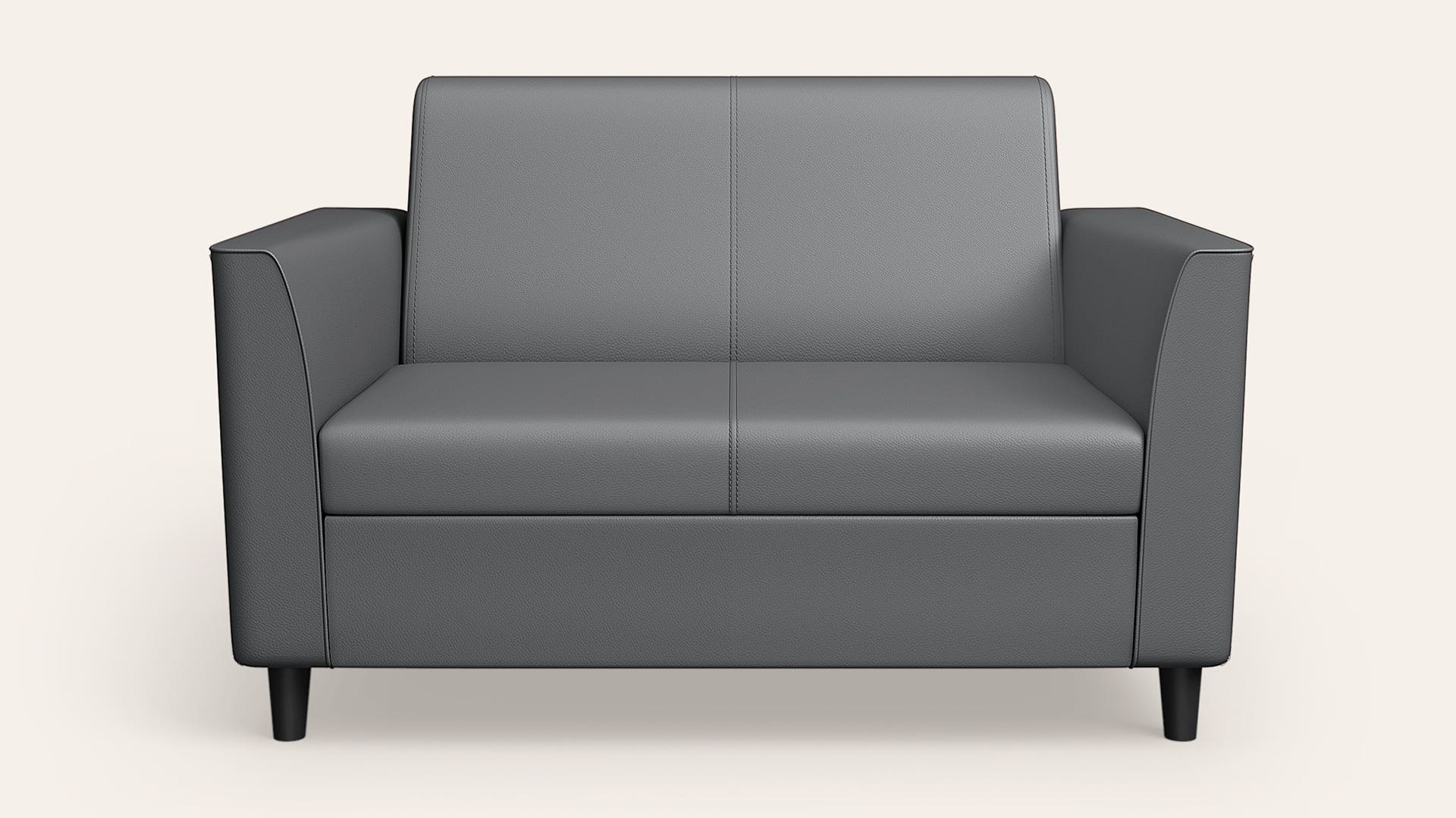 Emprorer 2-Seater Synthetic Leather Sofa