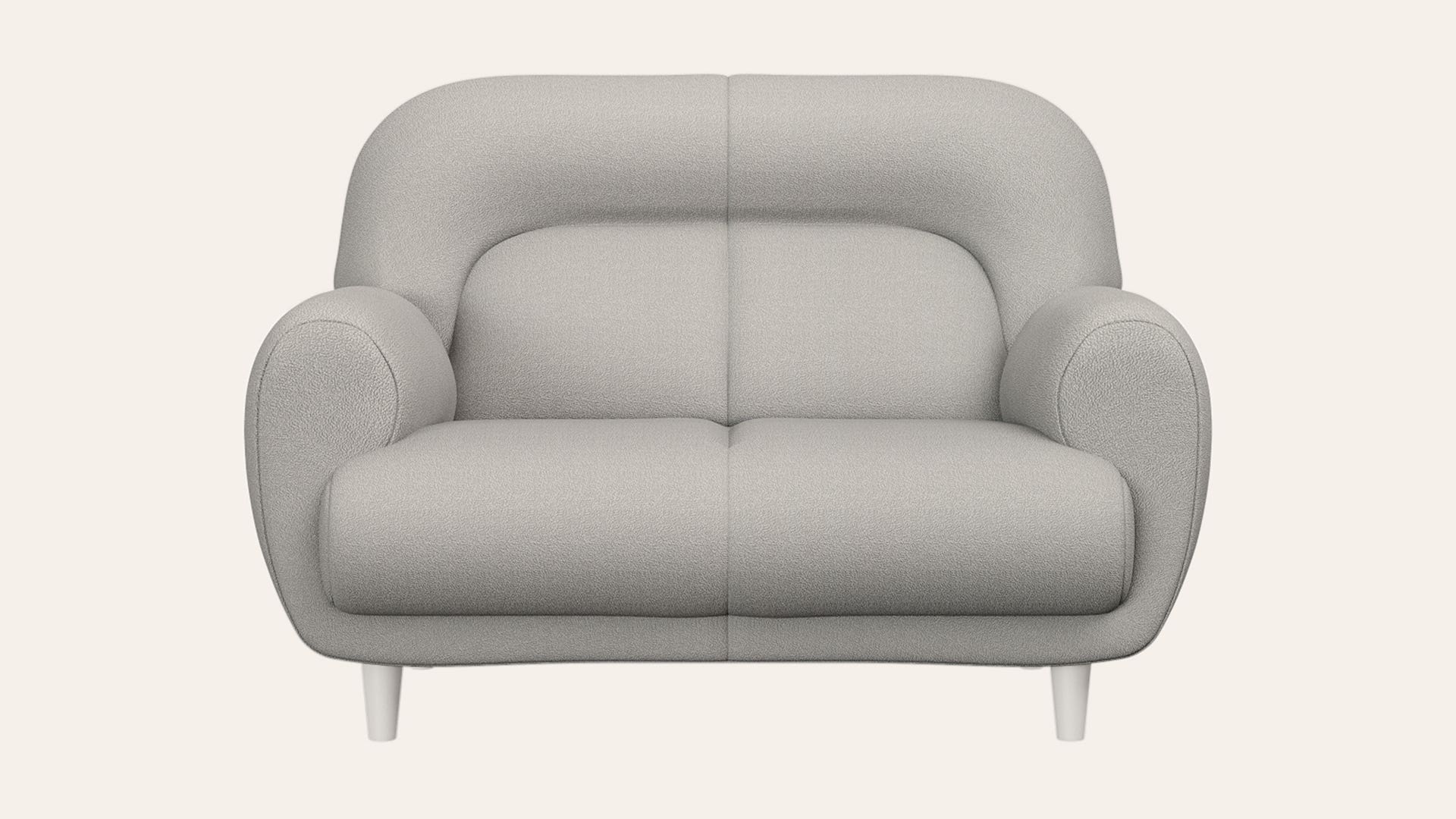 Chubby 2-Seater Fabric Sofa