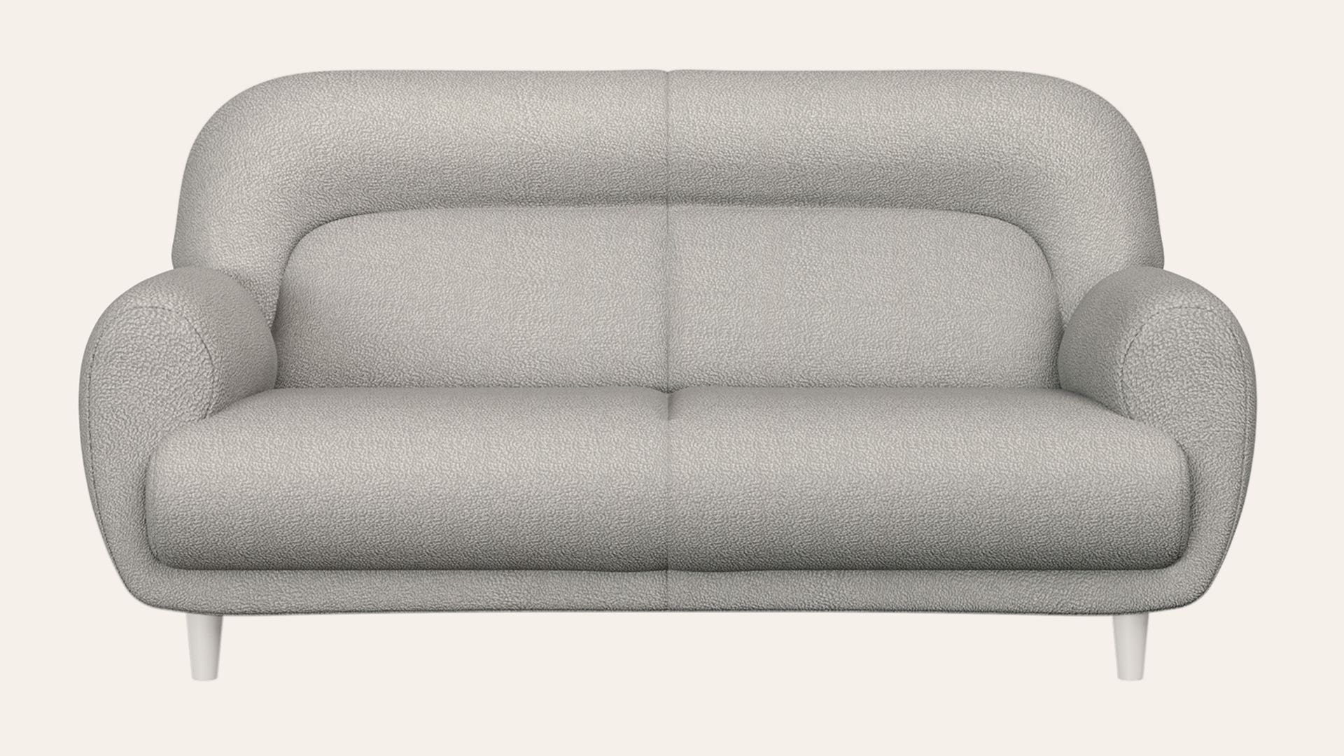 Chubby 3-Seater Fabric Sofa