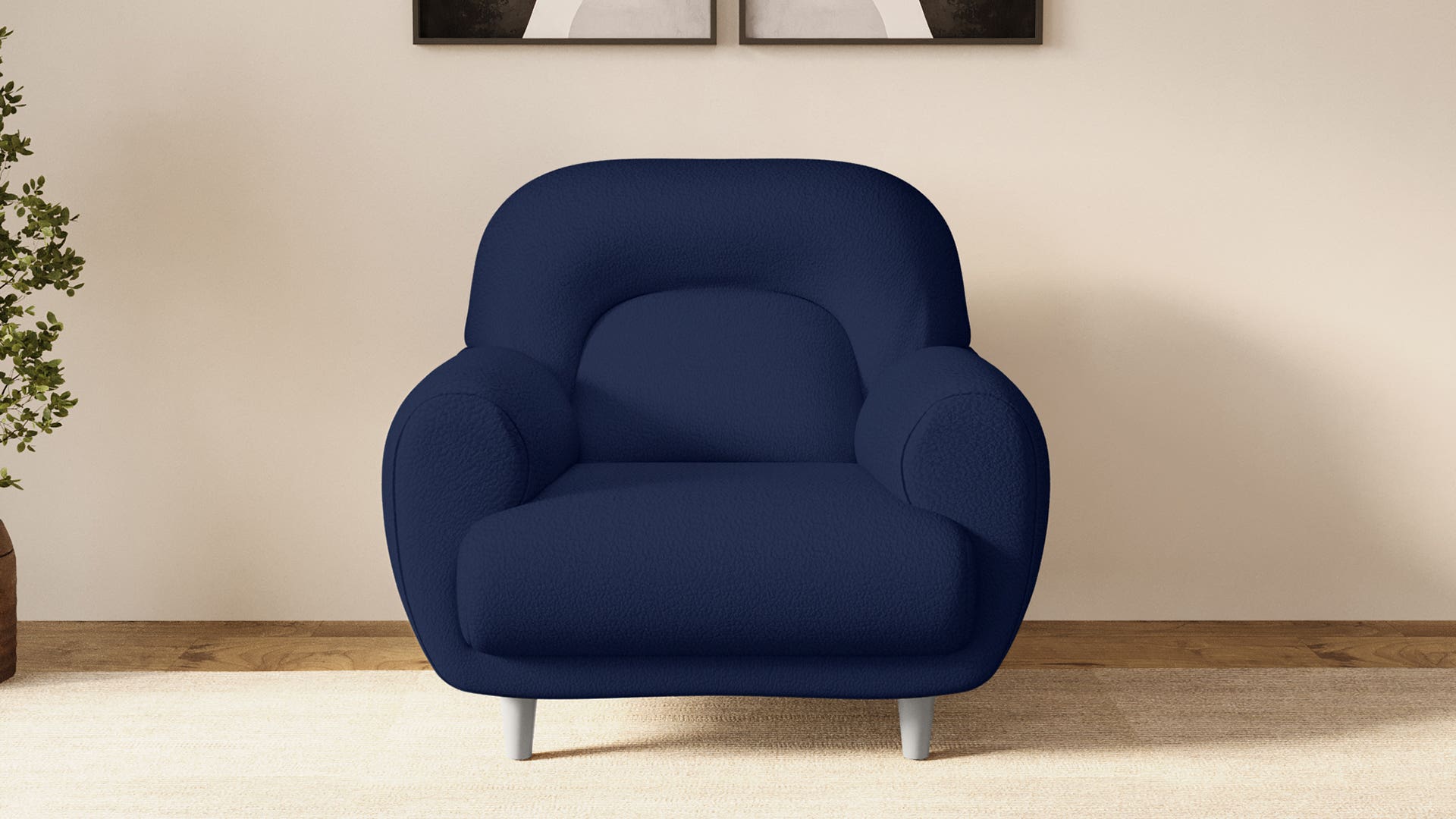 Chubby Fabric Sofa