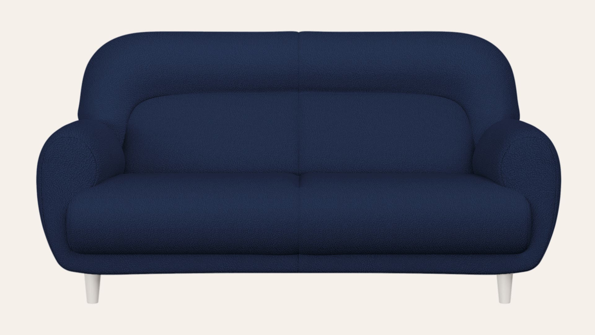 Chubby 3-Seater Fabric Sofa