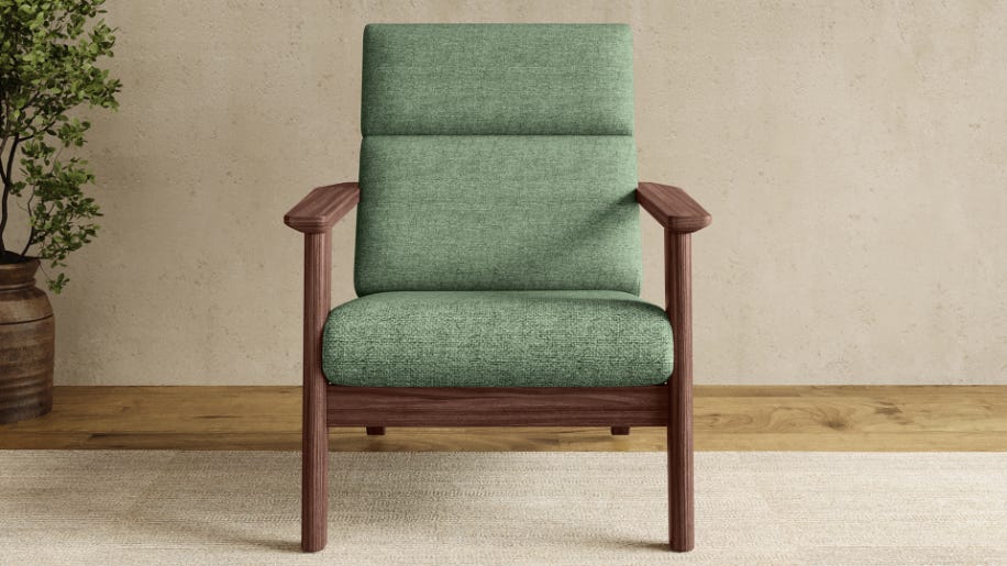 Zenara 1-Seater Fabric Sofa