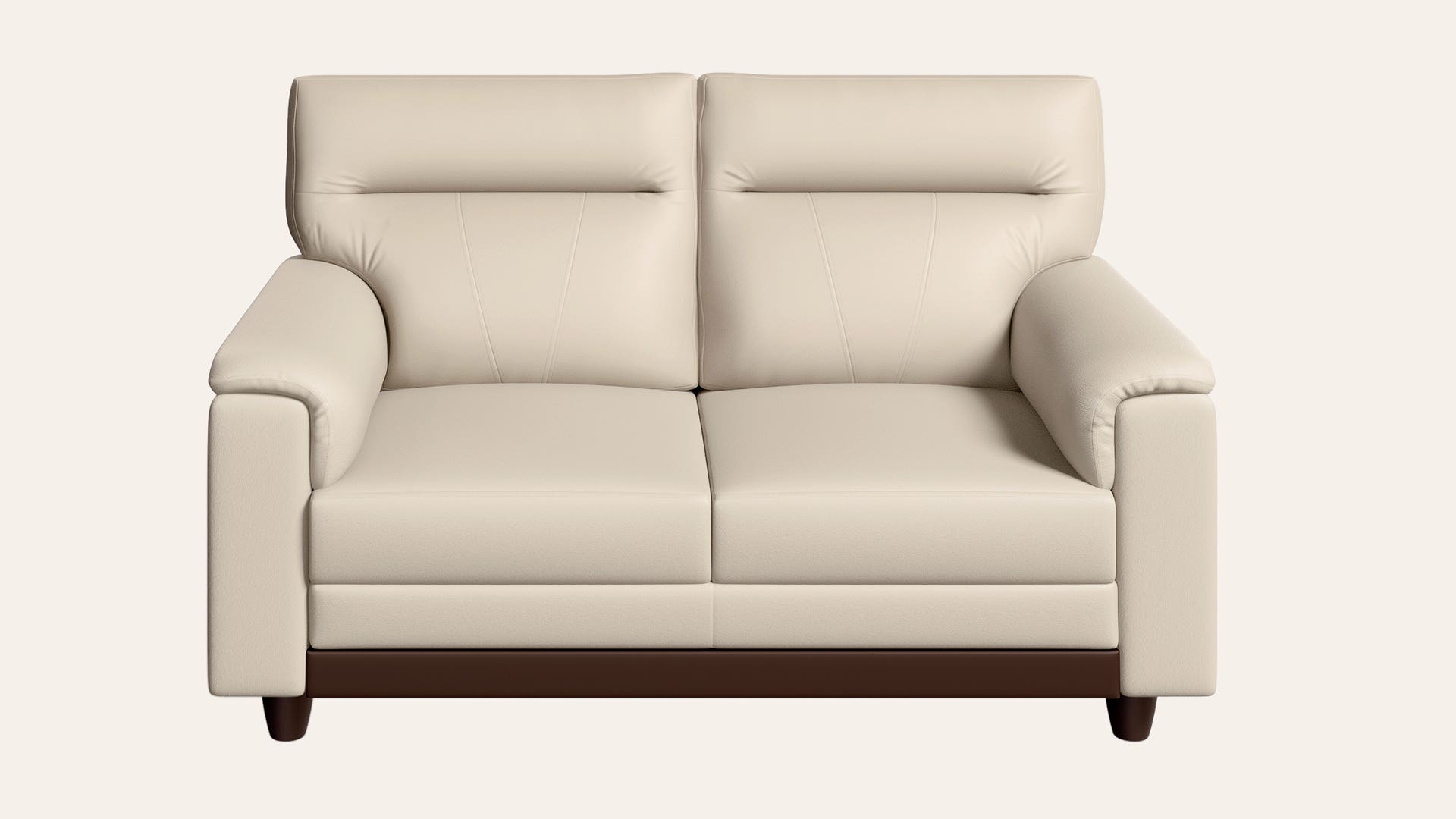 Eminent 2-Seater Synthetic Leather Sofa