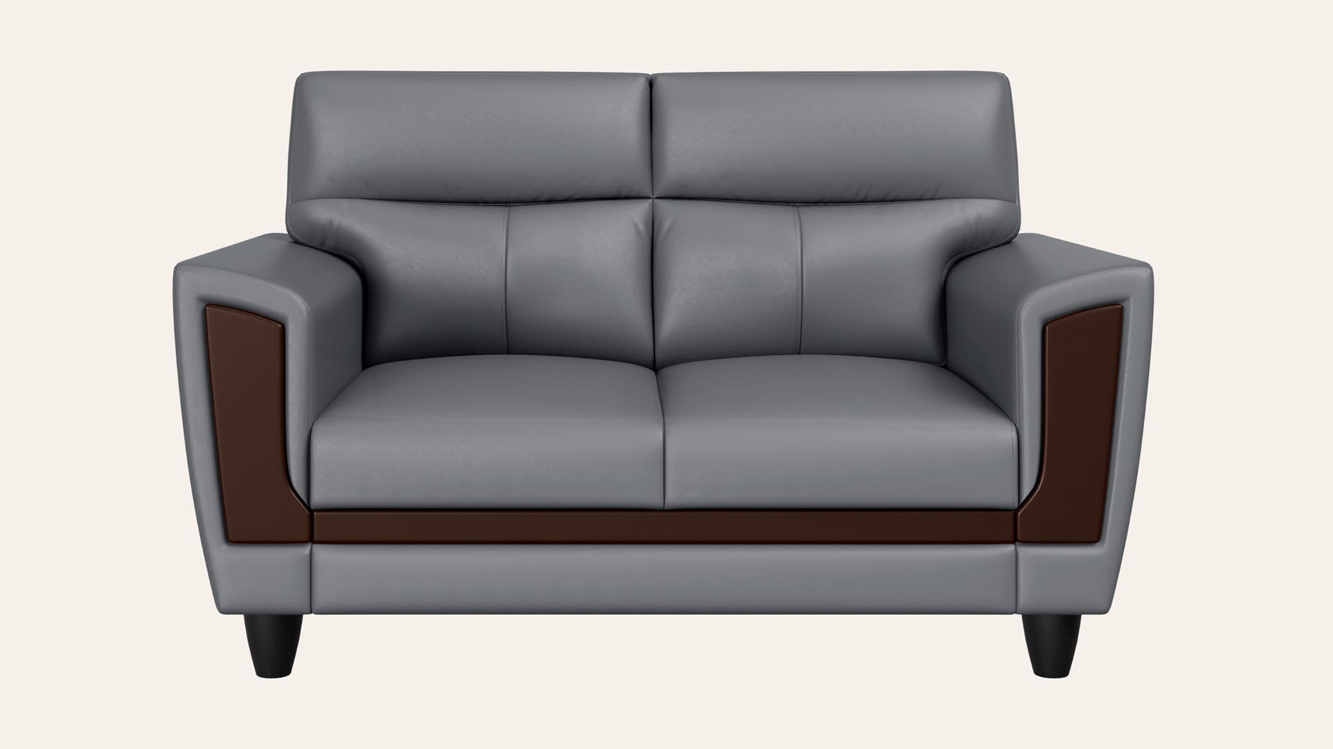 Celestial 2-Seater Synthetic Leather Sofa