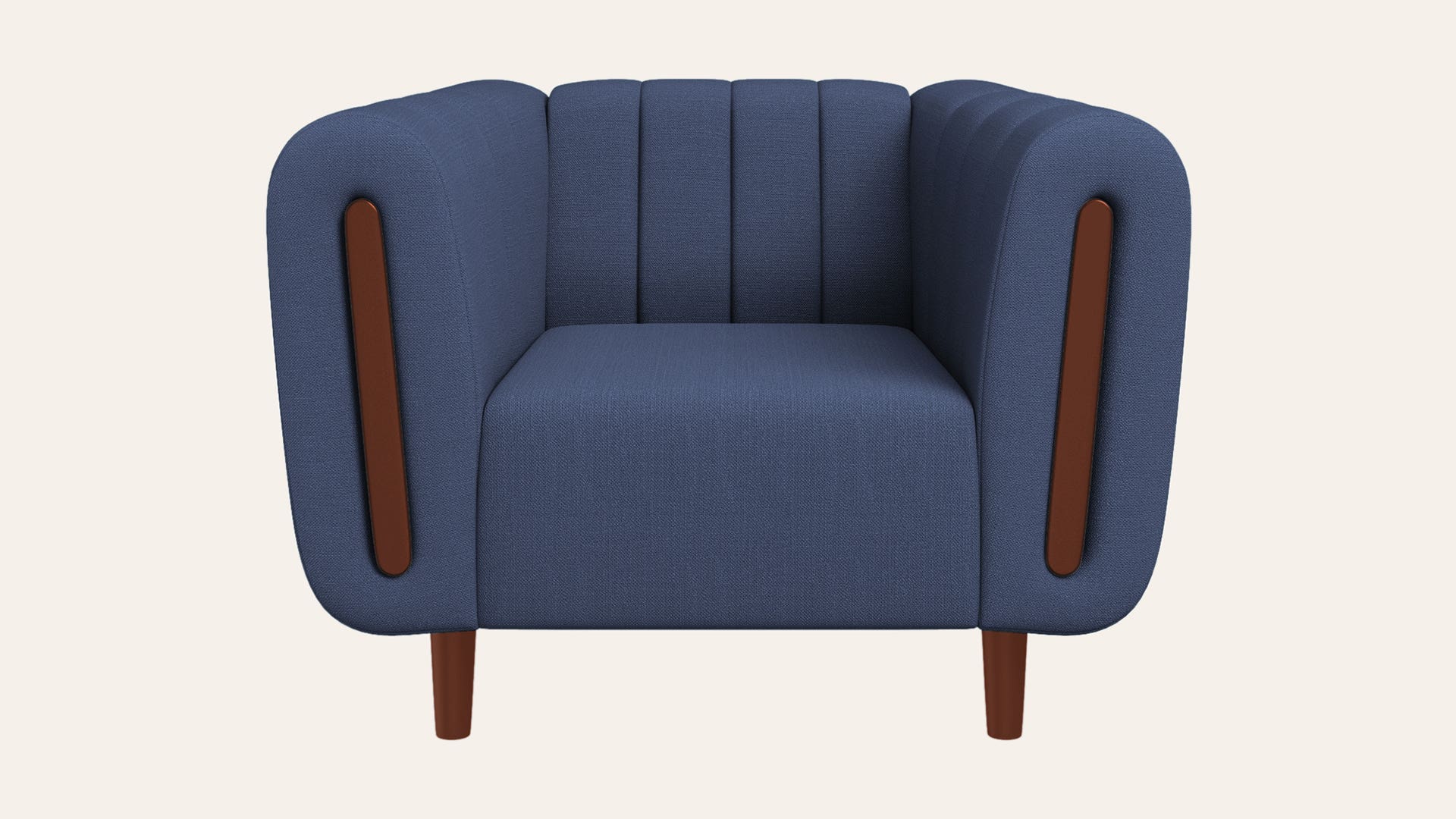 Paramount 1-Seater Fabric Sofa