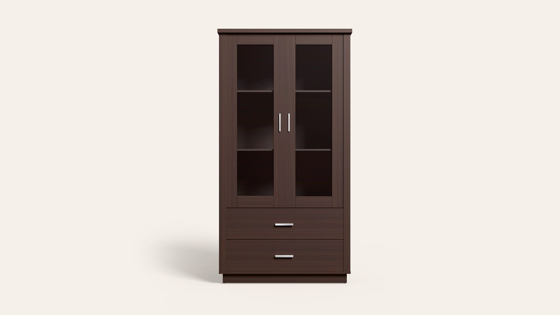 Display Engineered Wood Display Unit and Book Shelf