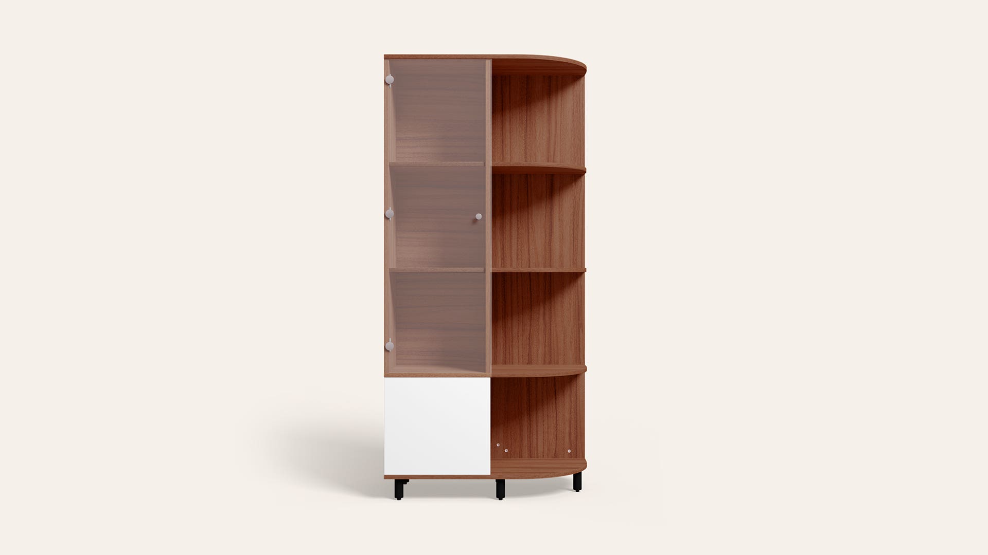 Alessa Engineered Wood Right Hand Display Unit