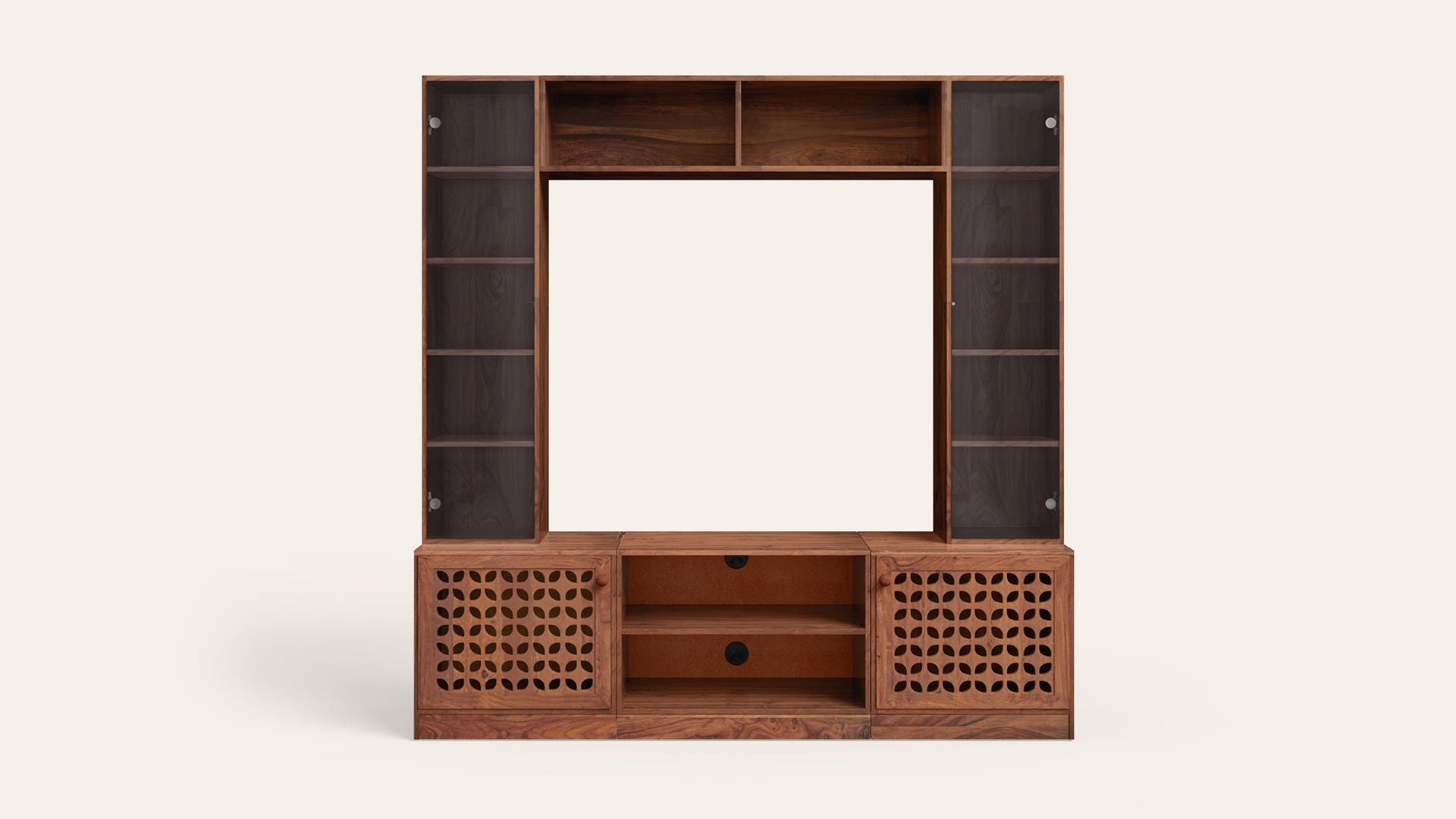Flicker V2 Solidwood TV Unit