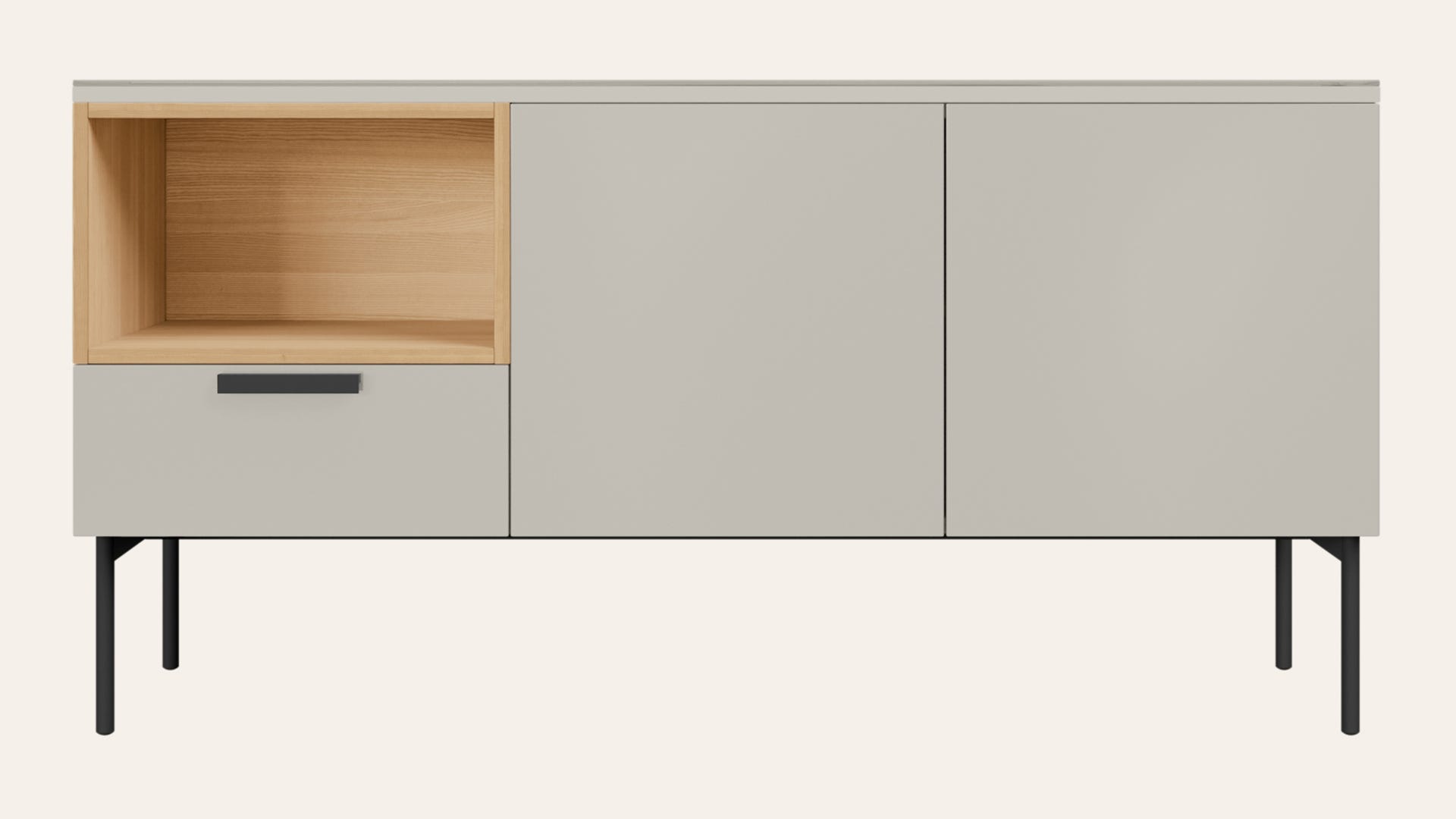 Cinq Engineered Wood Sideboard Cabinet