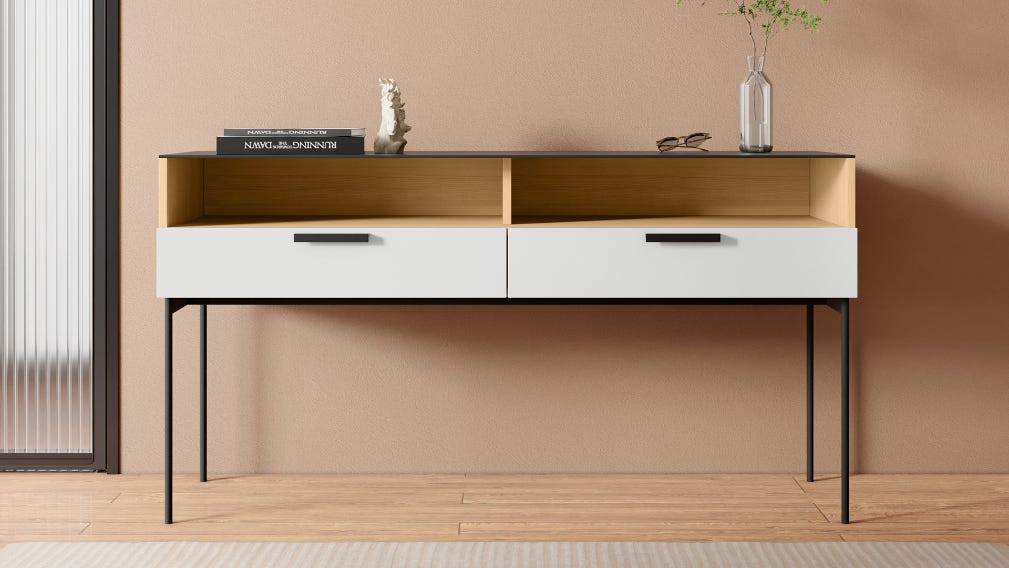 Cinq Engineered Wood Console Cabinet