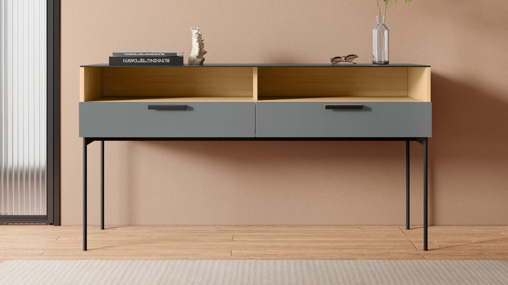Cinq Engineered Wood Console Cabinet