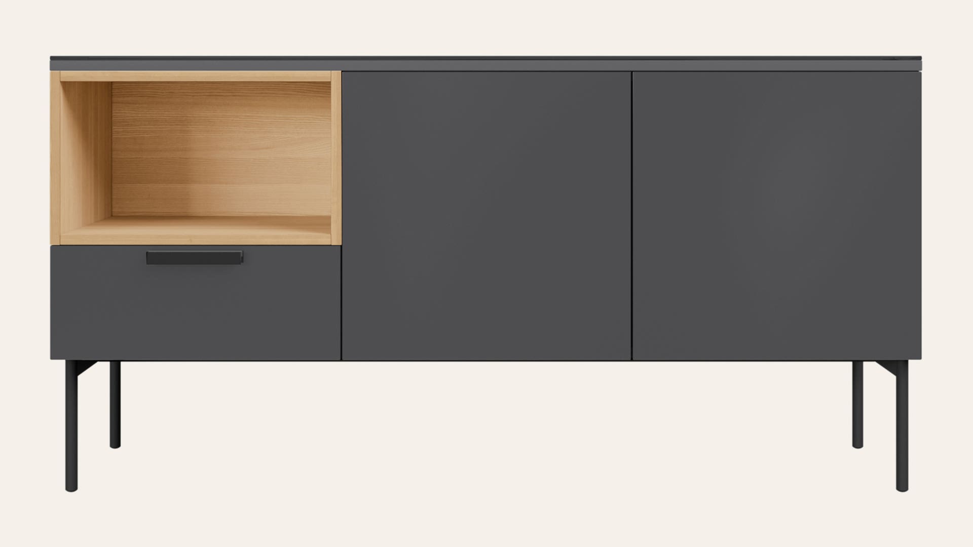 Cinq Engineered Wood Sideboard Cabinet