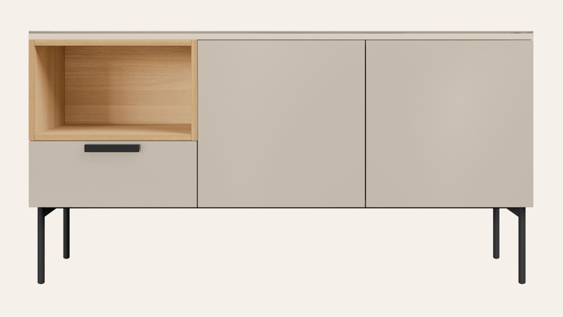 Cinq Engineered Wood Sideboard Cabinet
