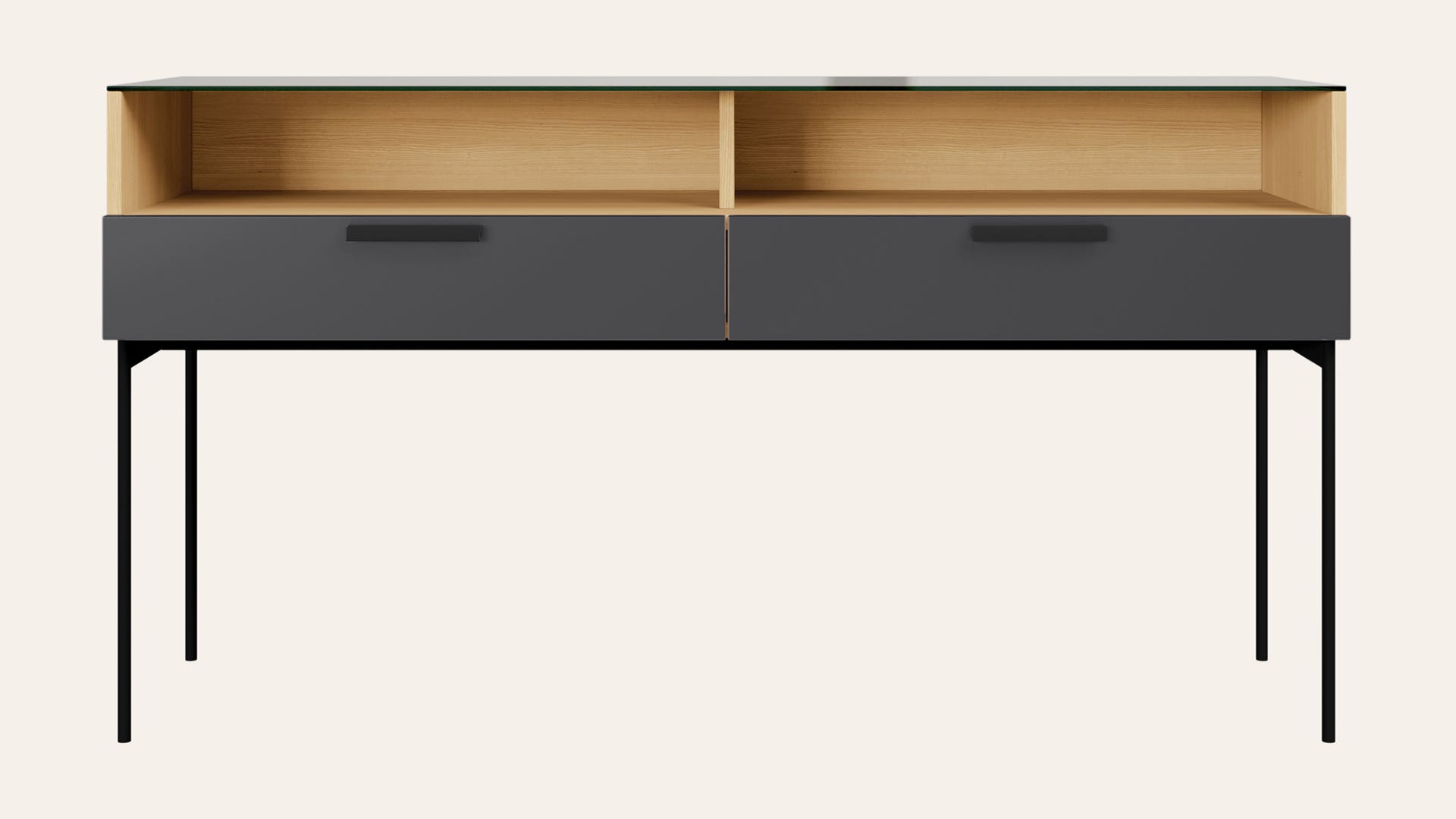 Cinq Engineered Wood Console Cabinet