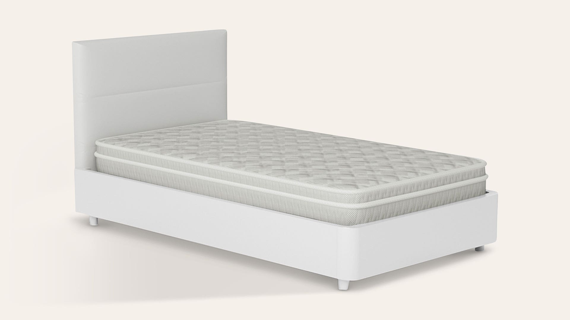 Elegenza Single Bed Foam Mattress (78 x 35 x 6 Inches)