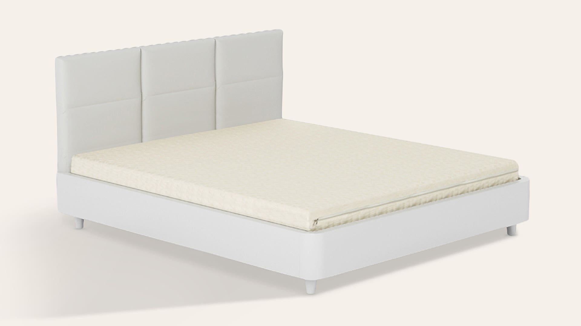Reborn Double Bed Foam Mattress (78 x 48 x 6 Inches)