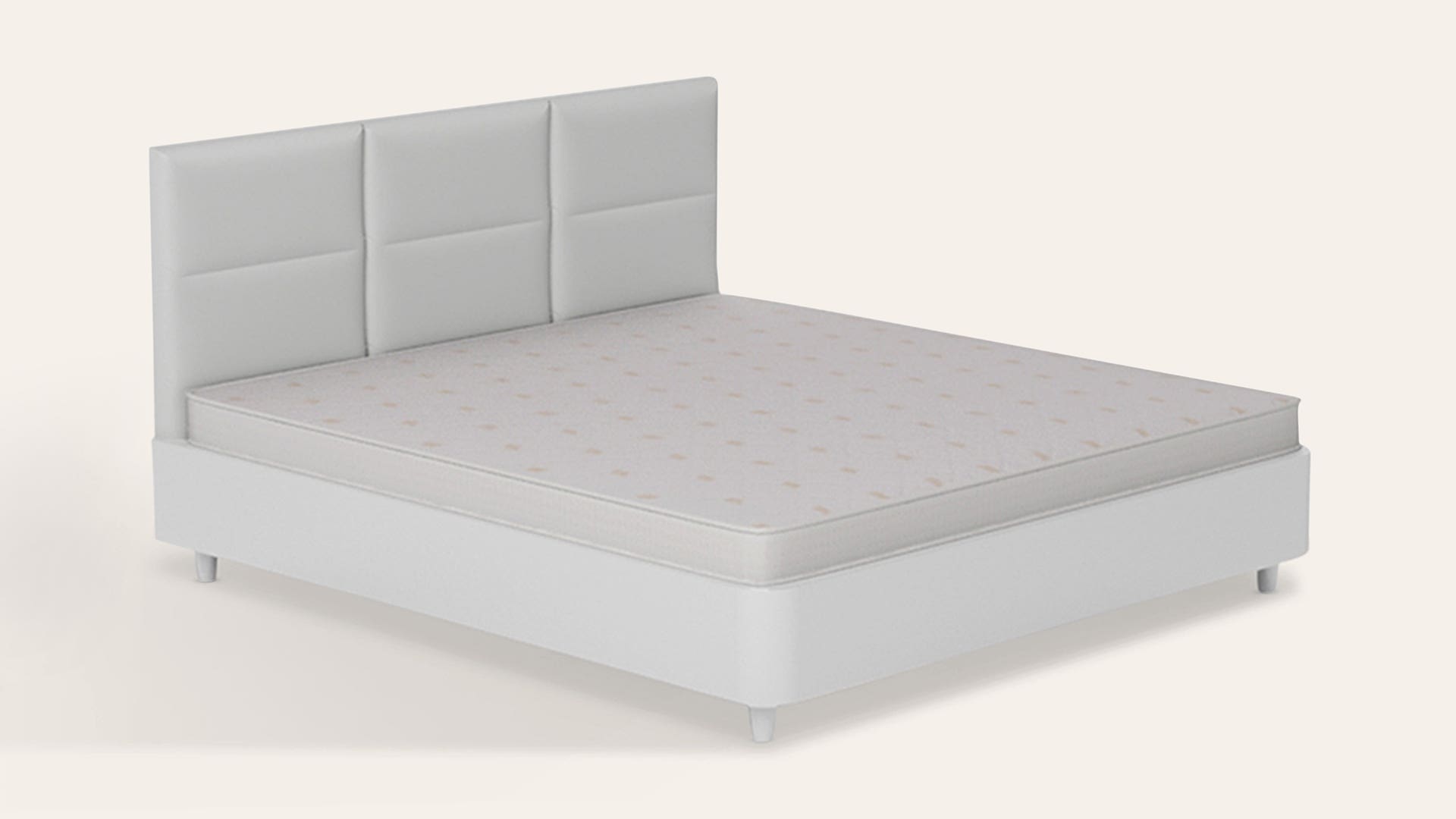 Accupadic King Bed Foam Mattress (72 x 72 x 5 Inches)