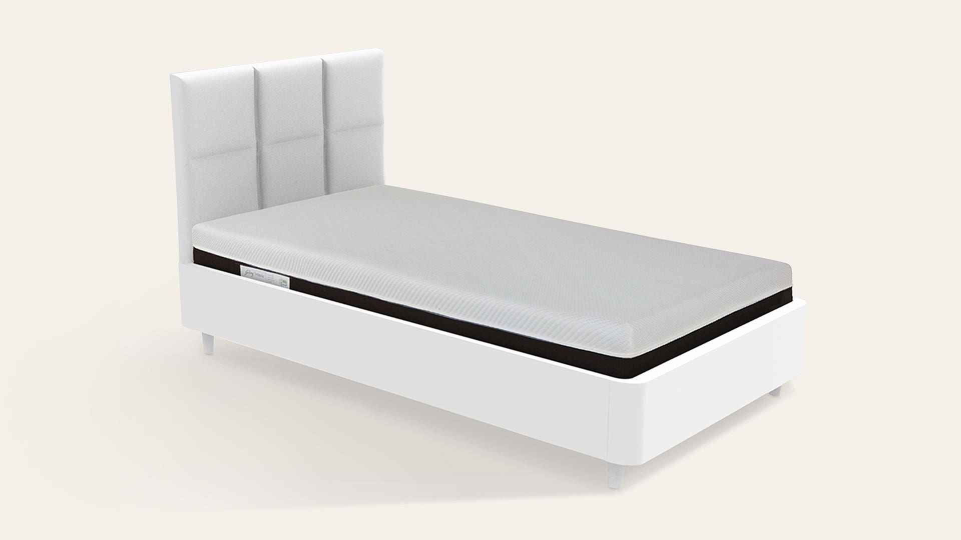 Sleep Comfort Single Bed Spring Mattress (75 x 36 x 6 Inches)