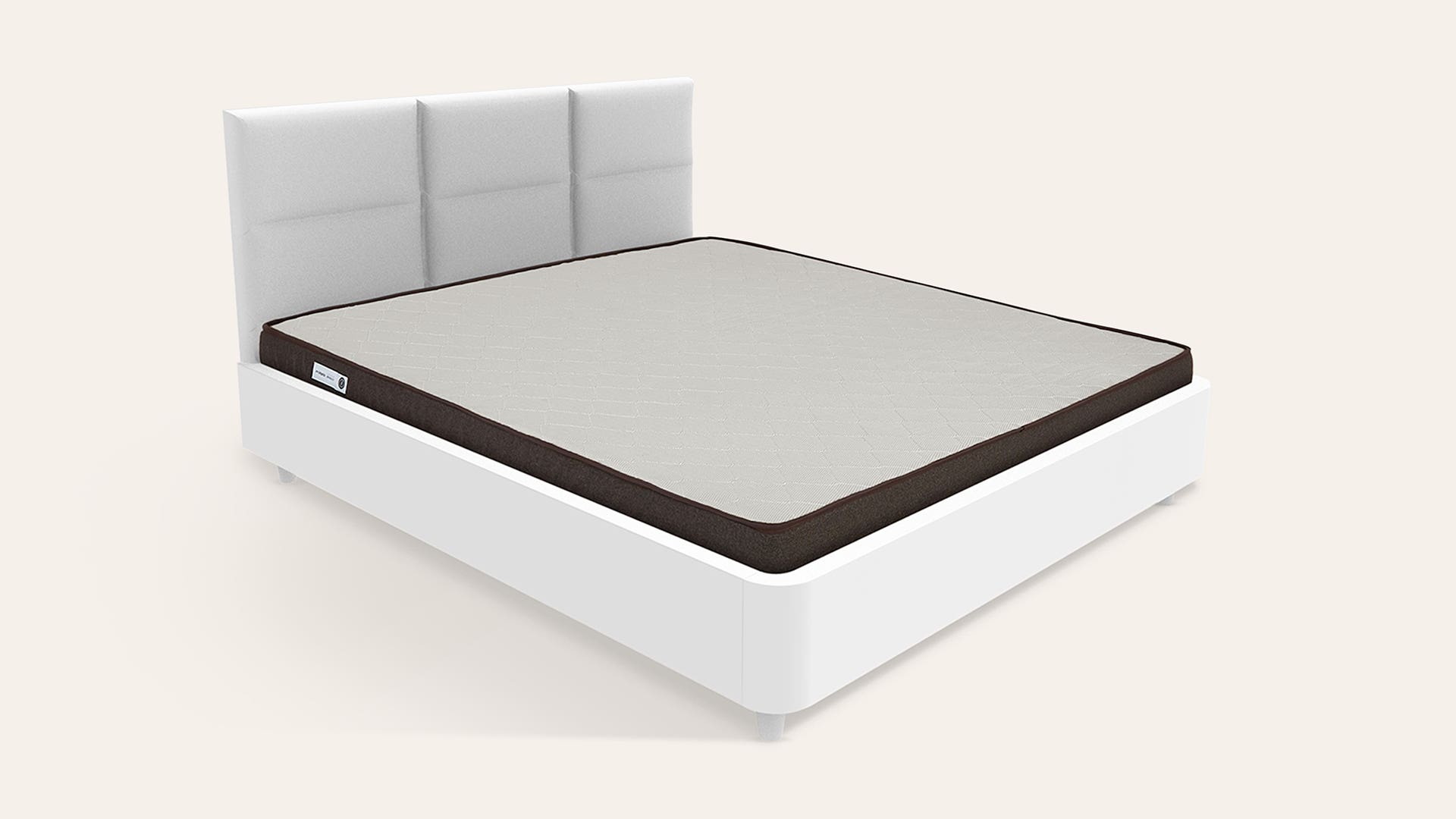 Ortho Aer King Bed Foam Mattress (78 x 72 x 4 Inches)