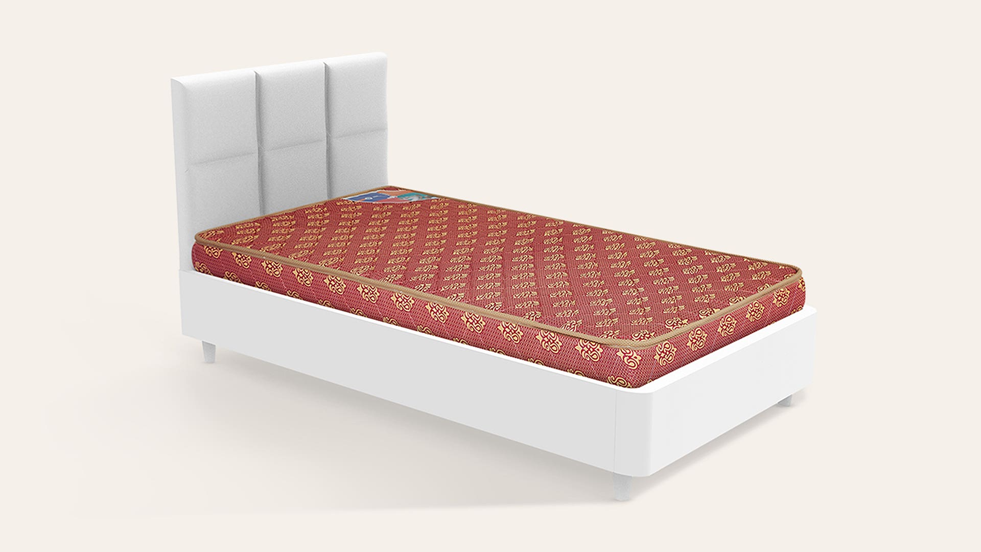 Vurv Single Bed Foam Mattress (72 x 30 x 4 Inches)