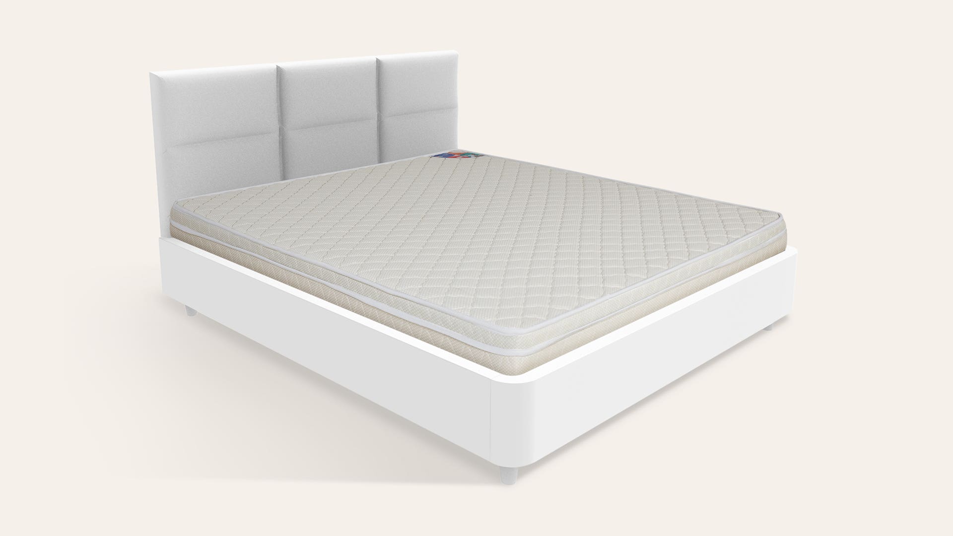 SleepCot ET Double Bed Foam Mattress (72 x 48 x 6 Inches)