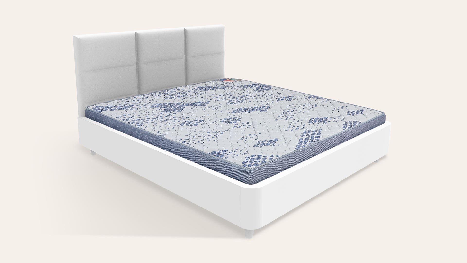 Orthomatic Shyn Queen Bed Foam Mattress (78 x 60 x 5 Inches)
