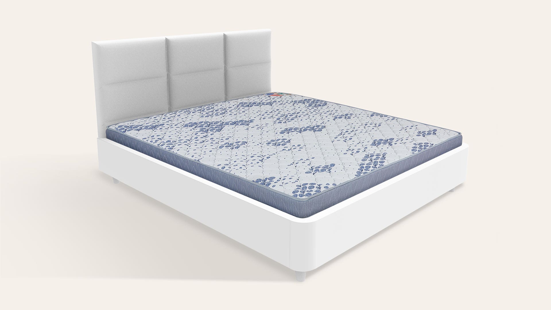 Orthomatic Shyn King Bed Foam Mattress (78 x 72 x 5 Inches)