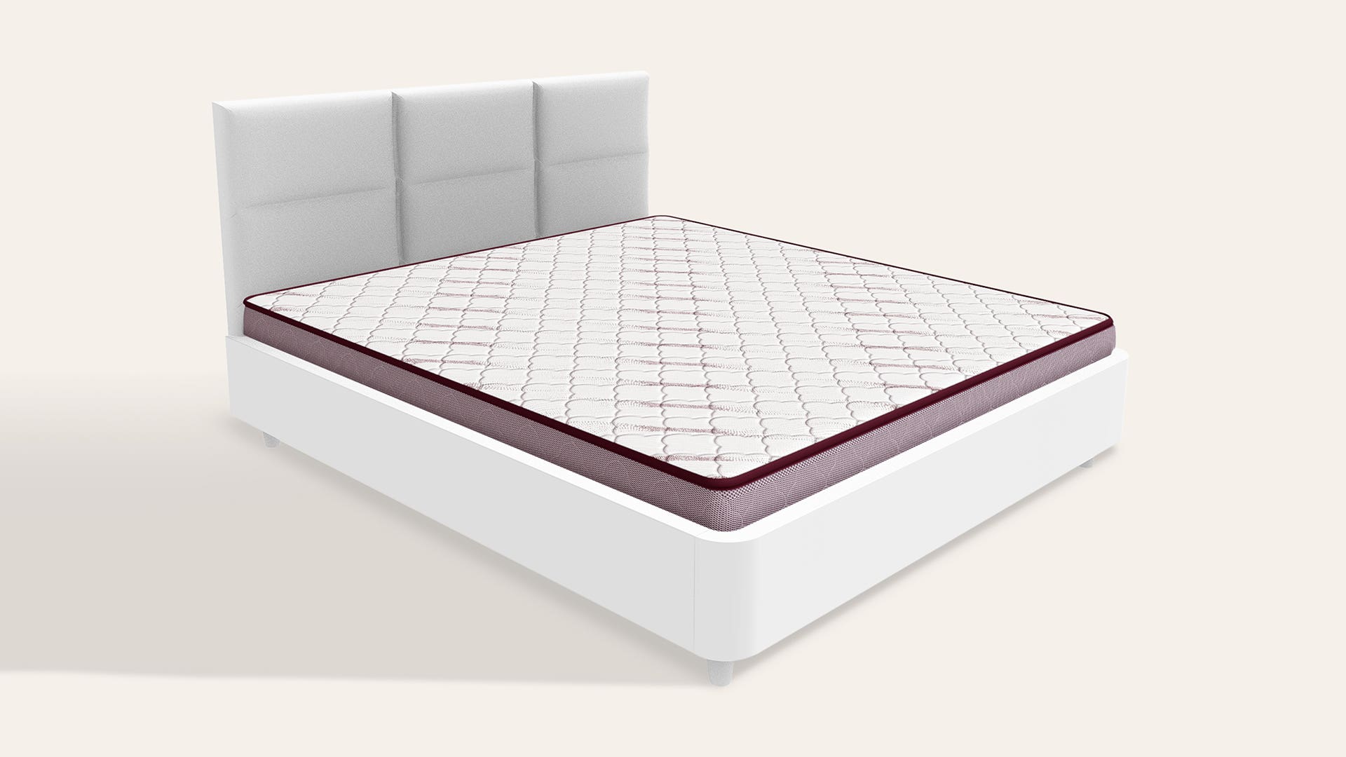 Restomagic Latex Double Bed Foam Mattress (75 x 48 x 6 Inches)