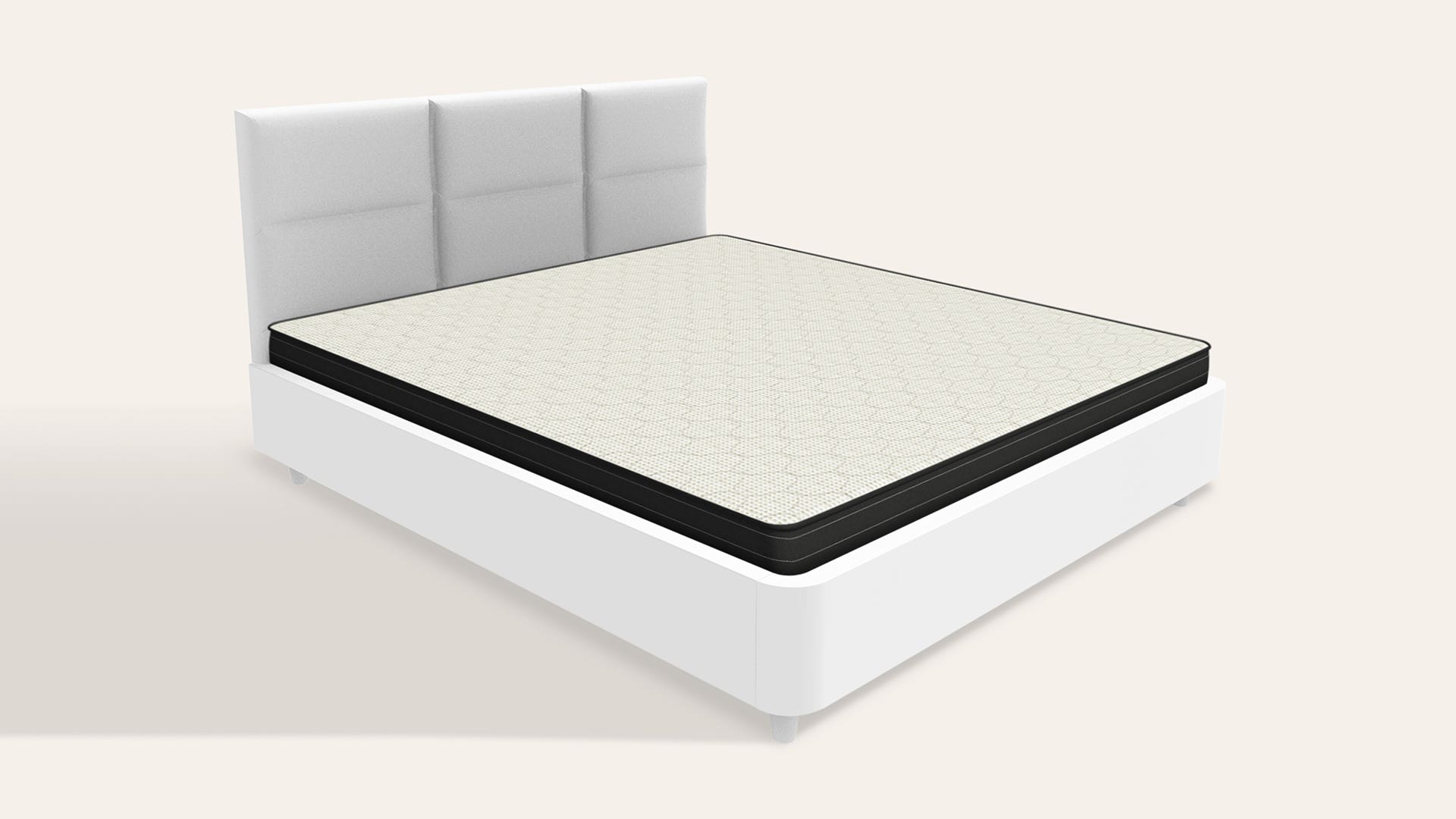 Restomagic Dual Comfort King Bed Foam Mattress (78 x 72 x 6 Inches)