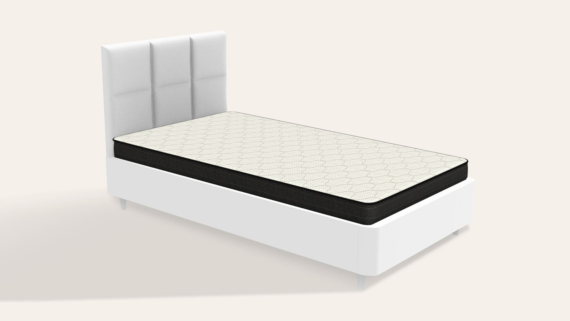 Restomagic Dual Comfort Single Bed Foam Mattress (75 x 30 x 5 Inches)