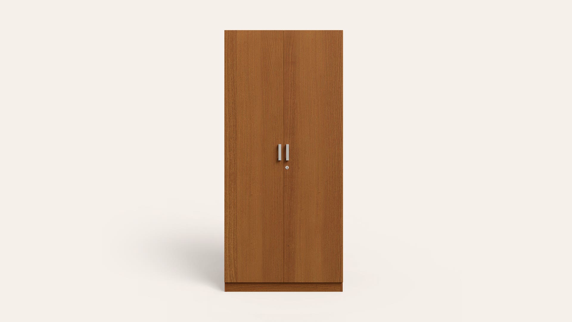 Adria 2-Door Wooden Wardrobe/Almirah (Imperial Oak)