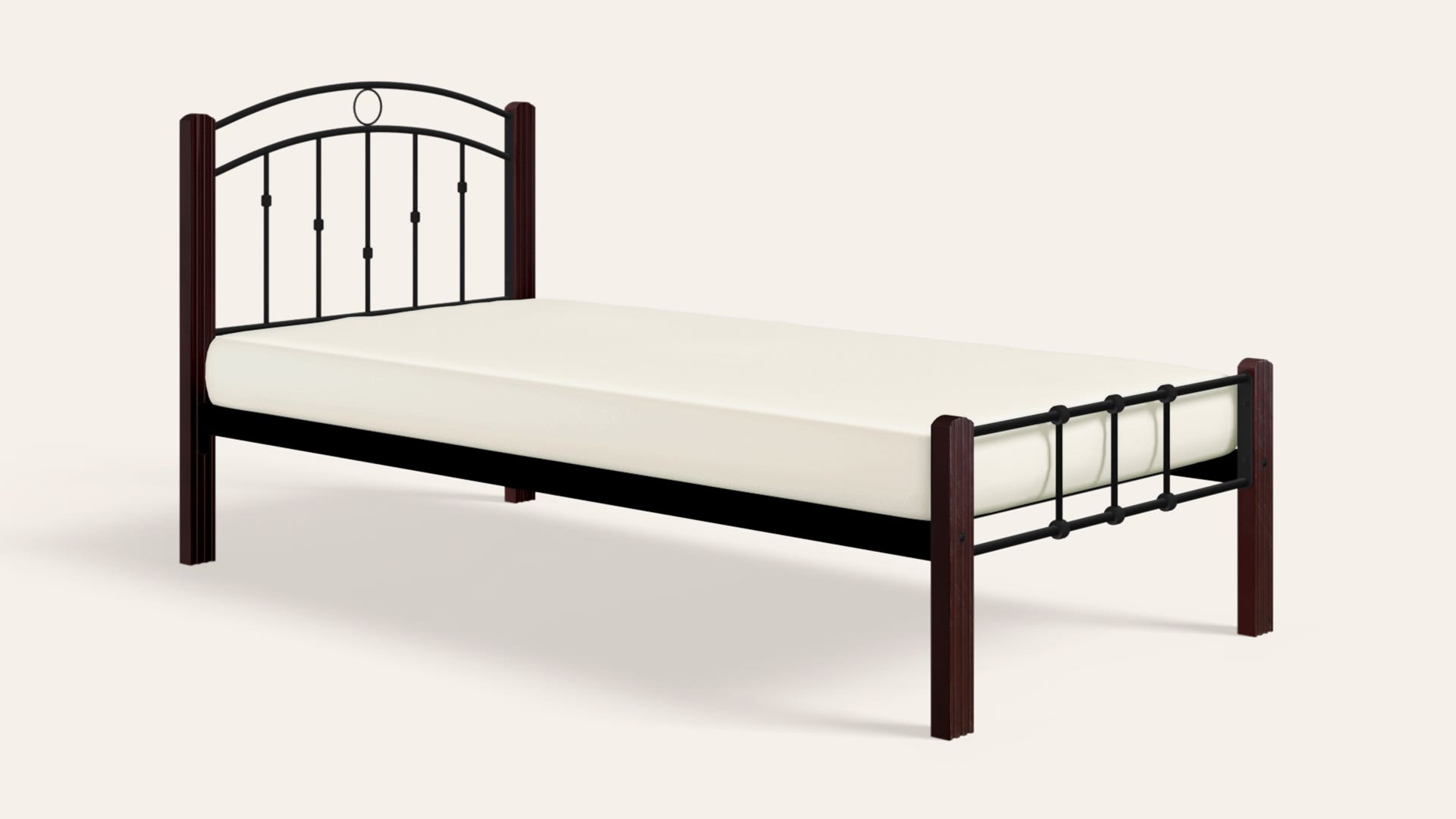 Opal Pro Single Size Mild Steel Bed