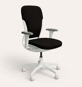 Motion Cushion Full Back Knitted Fabric Workstation Chair