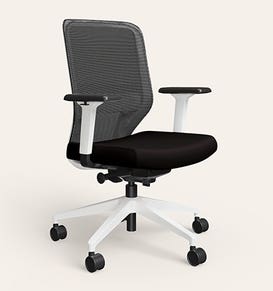Greta 2 Full Back Knitted Fabric Workstation Chair