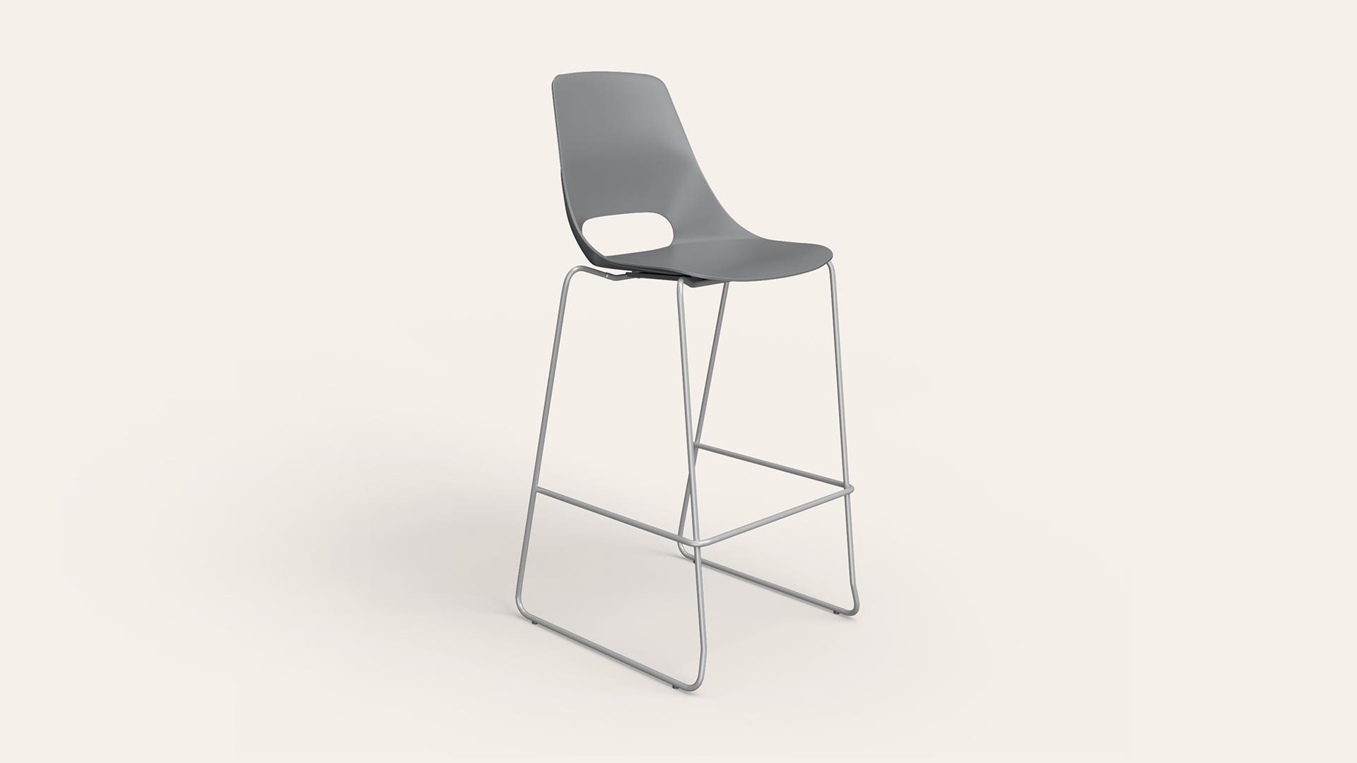 Shine Elevate High Seating Chair (Light Grey)