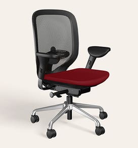 Ace Full Back Knitted Fabric Workstation Chair