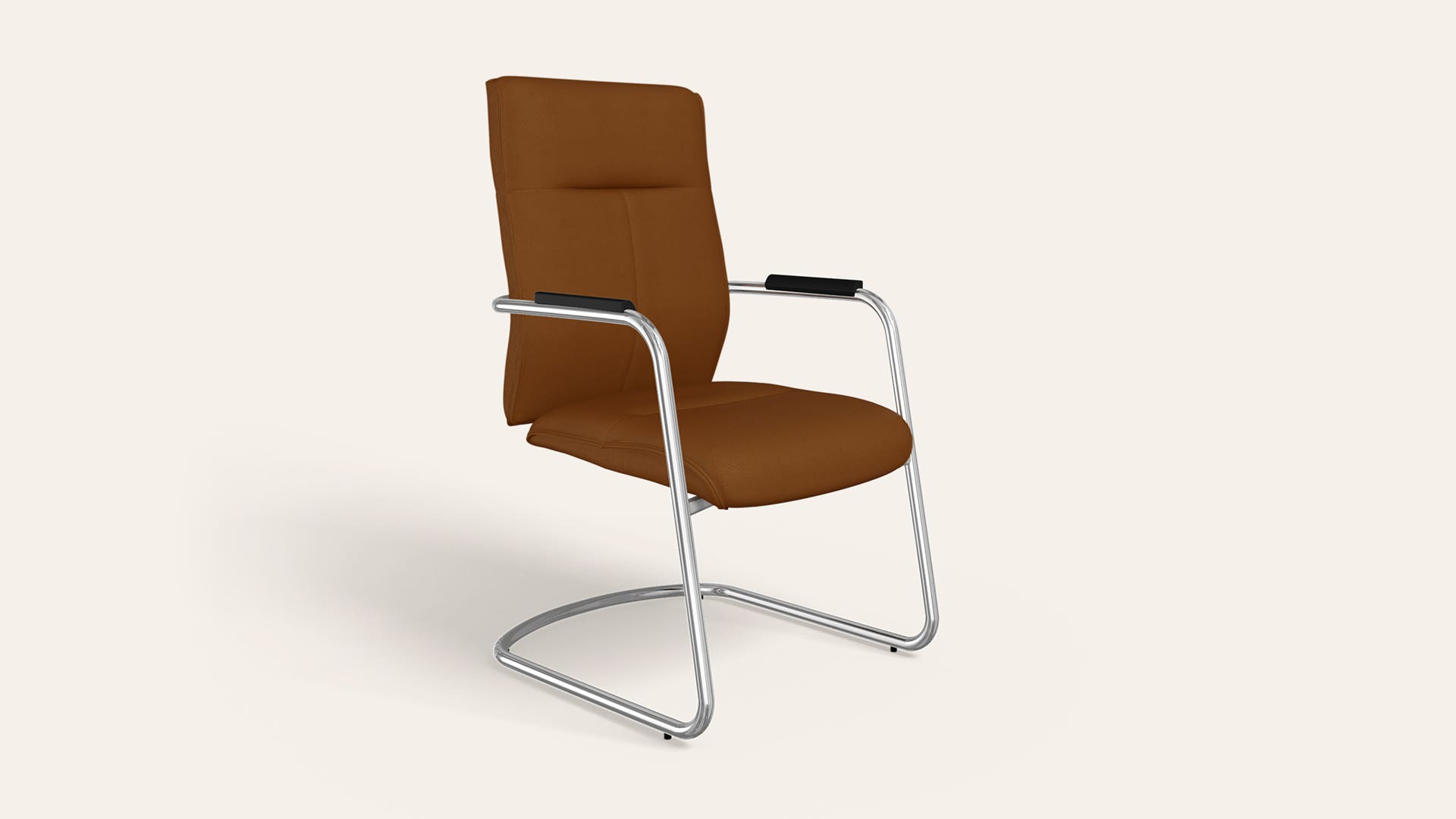 La Sede Visitor Leather Executive Chair
