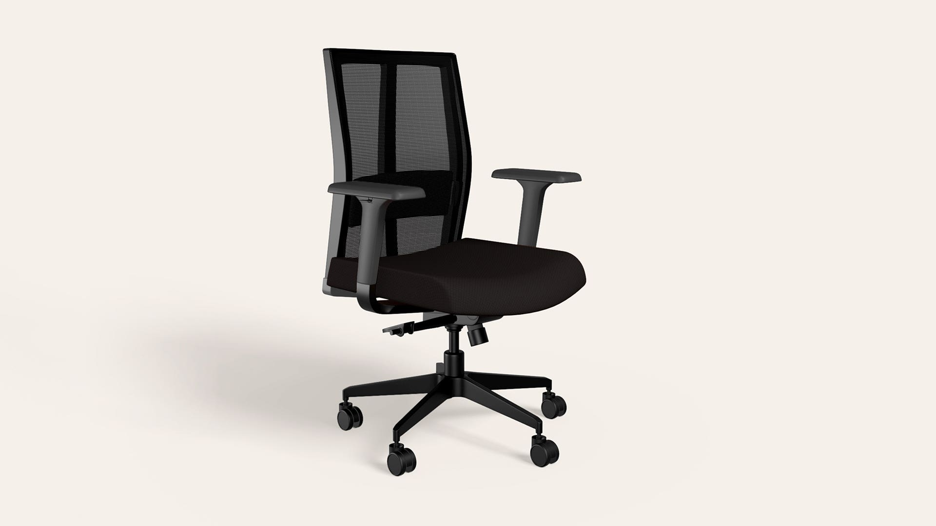 Aero Full Back Knitted Fabric Office Chair