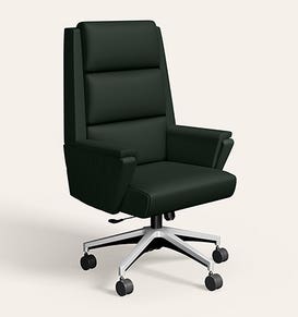 Emerald High Back Leatherette Executive Chair