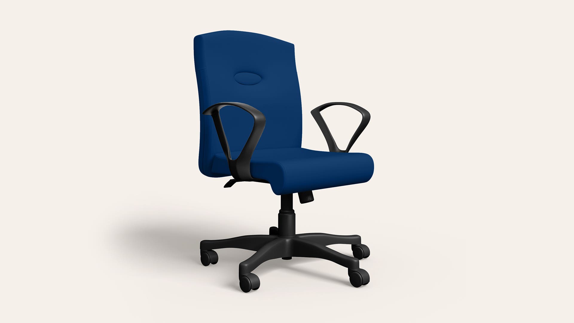 Bravo Full Back Knitted Fabric Office Chair