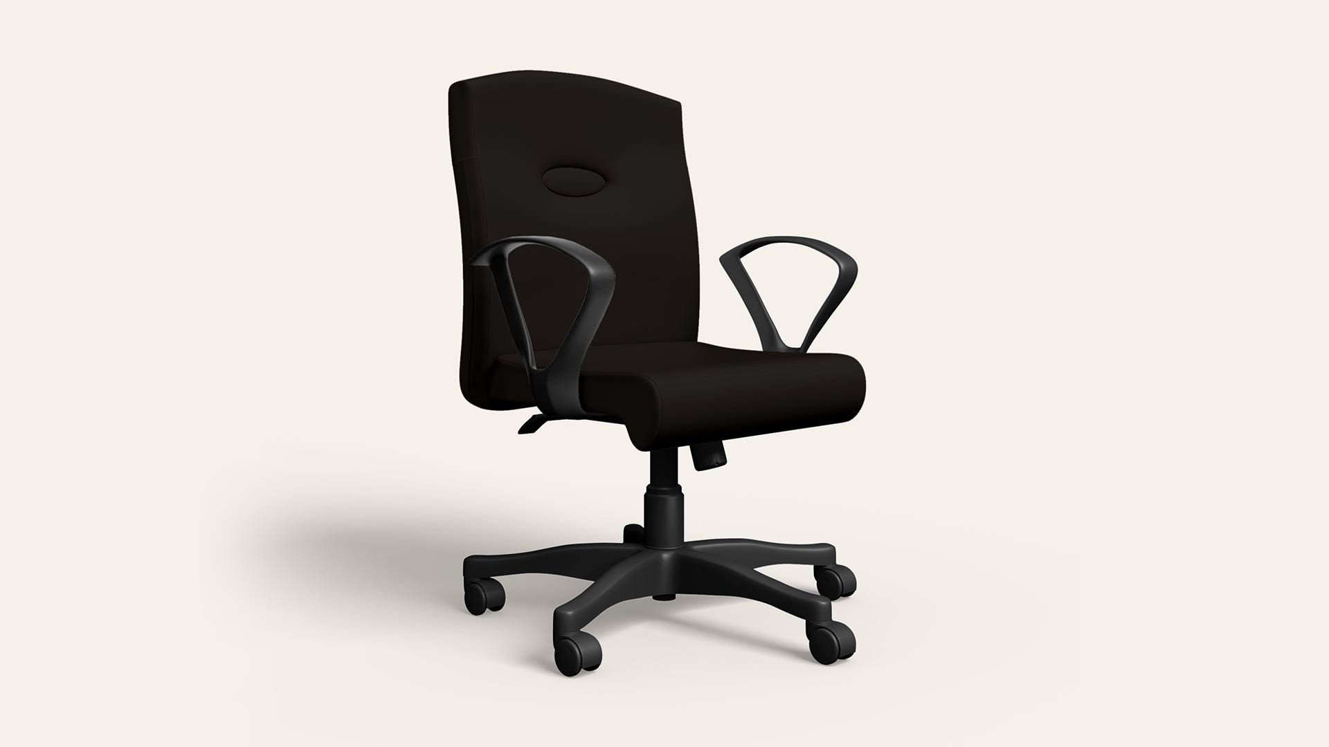 Bravo Full Back Knitted Fabric Office Chair