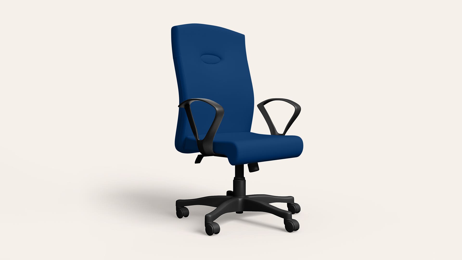 Bravo High Back Knitted Fabric Office Chair