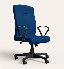 Bravo High Back Knitted Fabric Workstation Chair