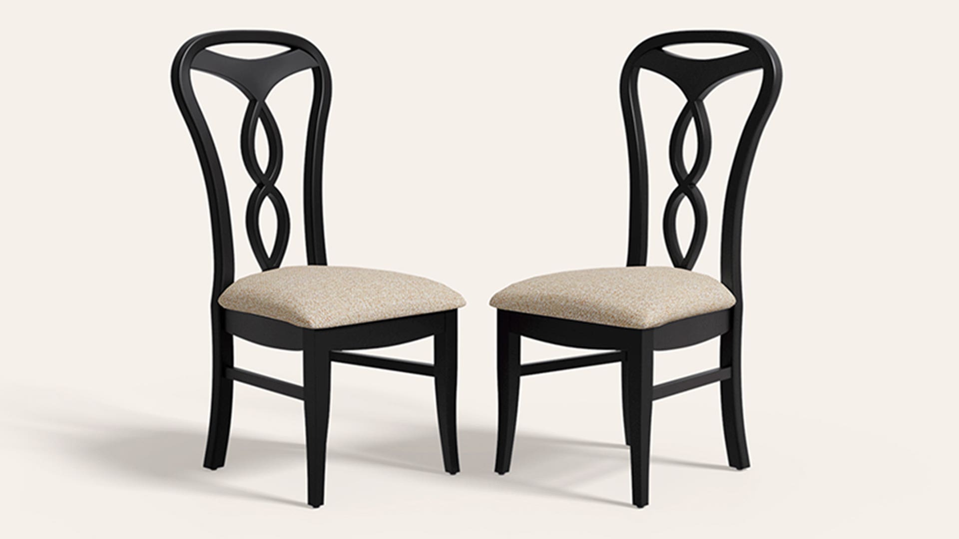 Tracy Fabric Dining Chair (Set of 2)