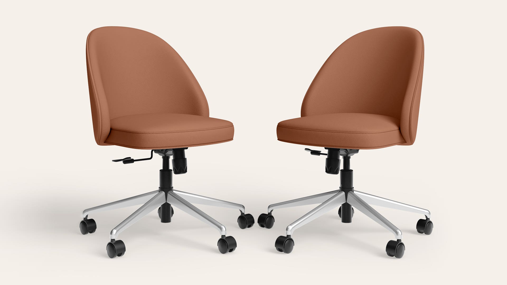 Fraise Synthetic Leather Dining Chair (Set of 2)