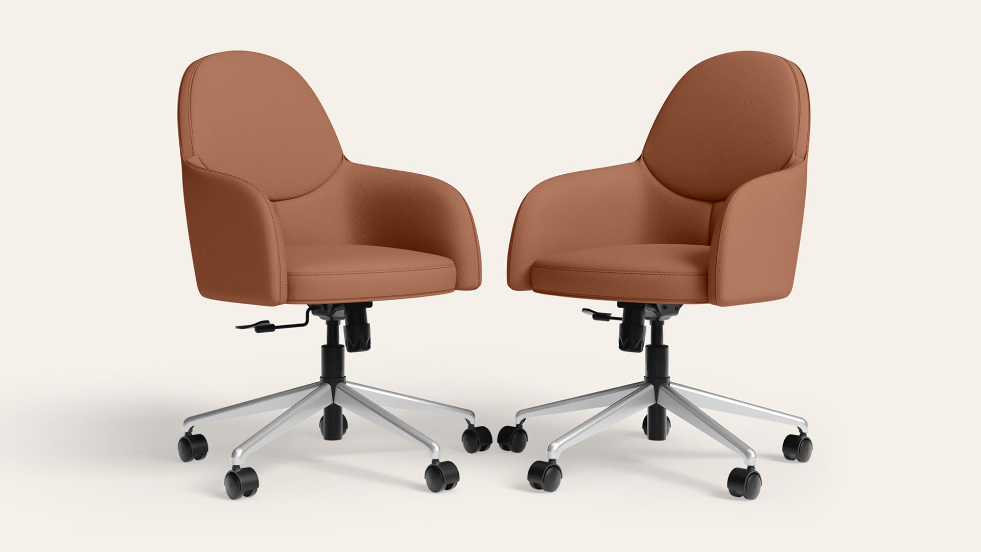 Astra High Back Synthetic Leather Dining Chair (Set of 2)
