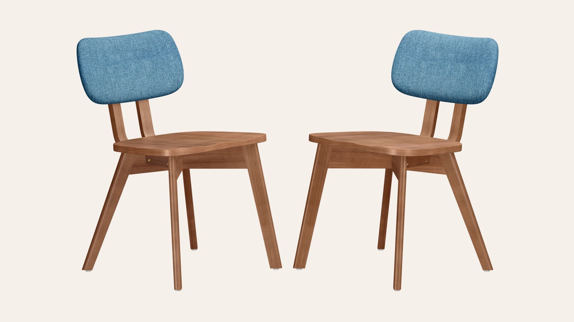 Aline Fabric Dining Chair (Set of 2)