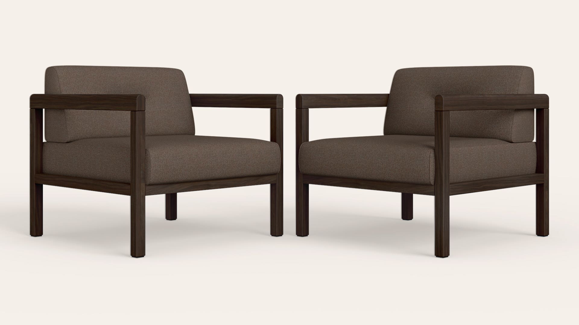 Squarelinq Fabric Leisure Chair (Set of 1)